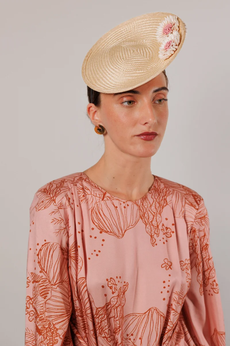 Tocado Berna beige - Imagen 4