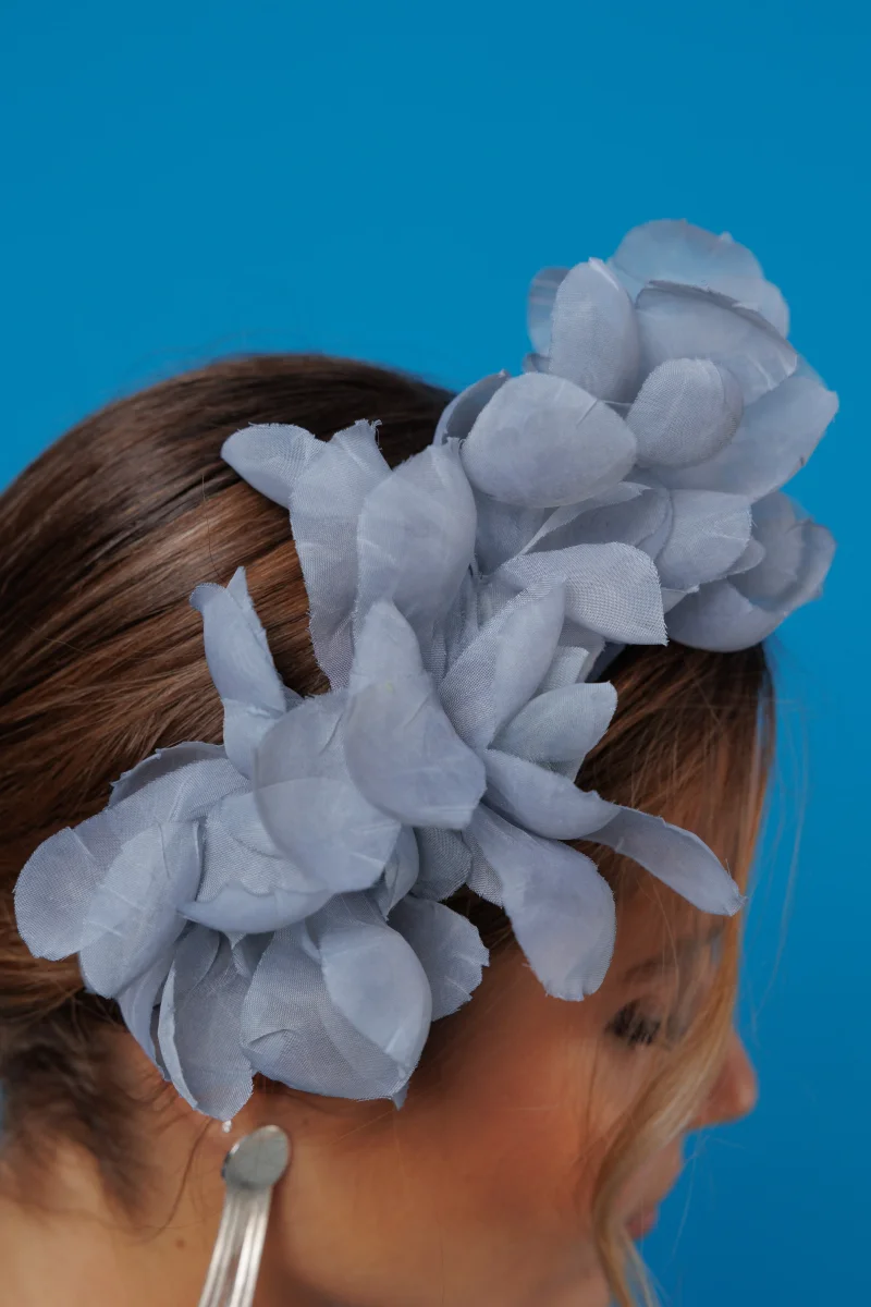 Diadema Halfpetalines gris - Imagen 5