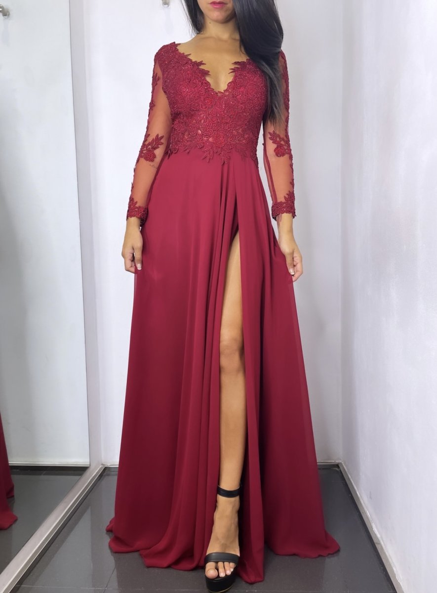Vestido Dama Mangas Curvy - Imagen 7