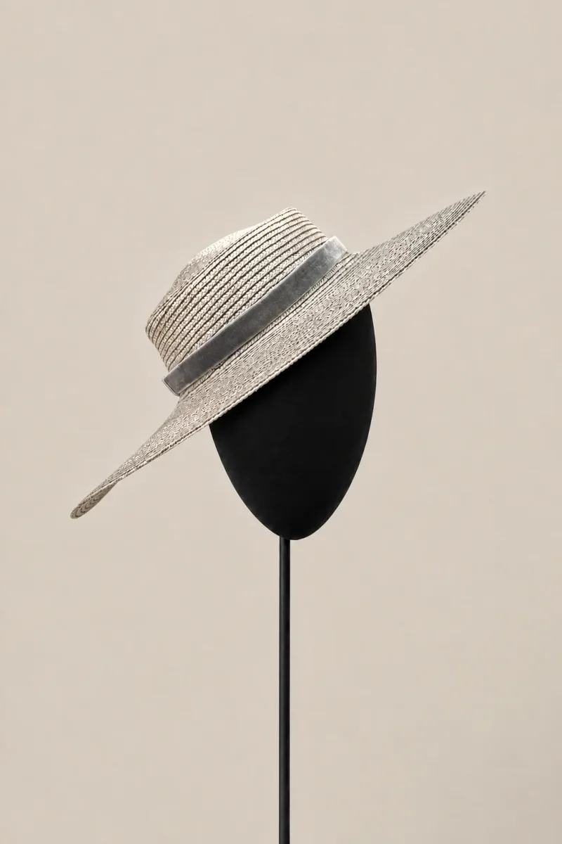 Canotier Lola gris - Imagen 2
