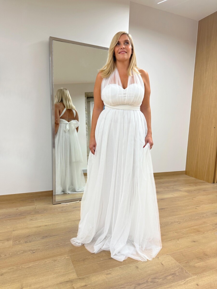Vestido Multiposición Novia Tul - Imagen 2