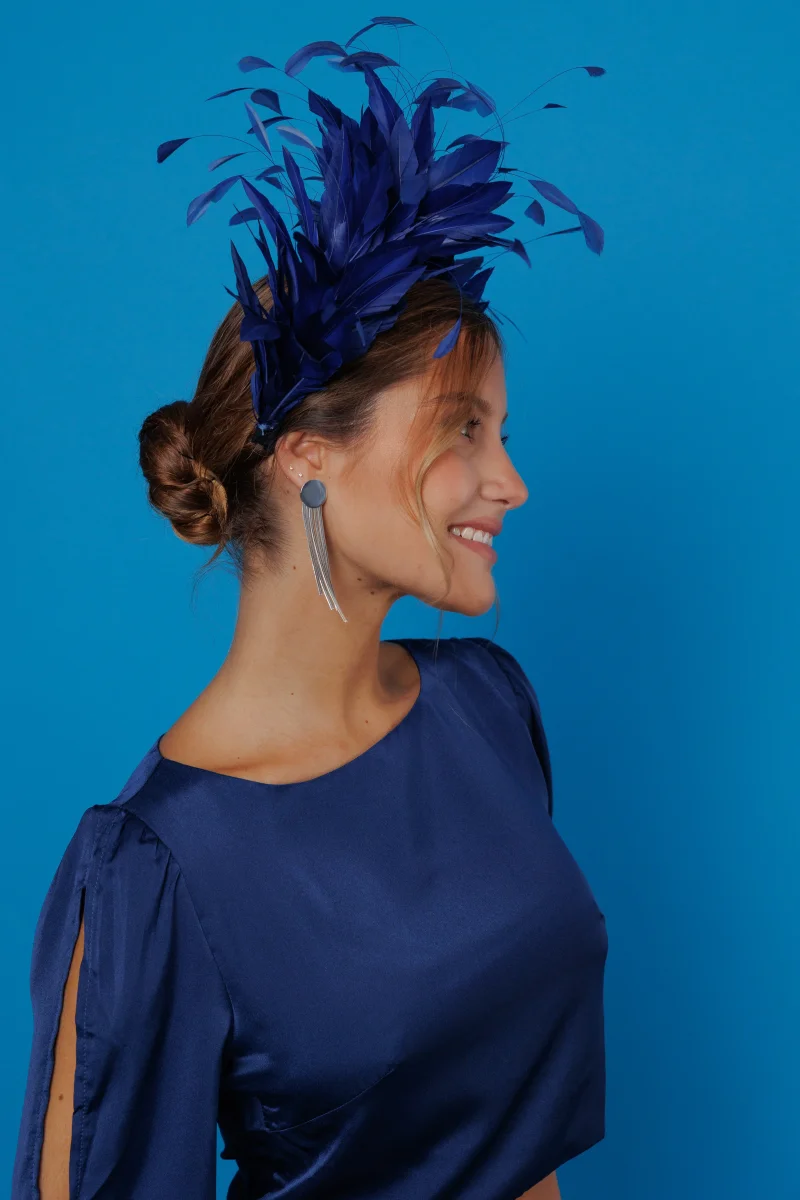 Diadema Avestruz azul - Imagen 3