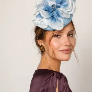 Tocado Agnes azul