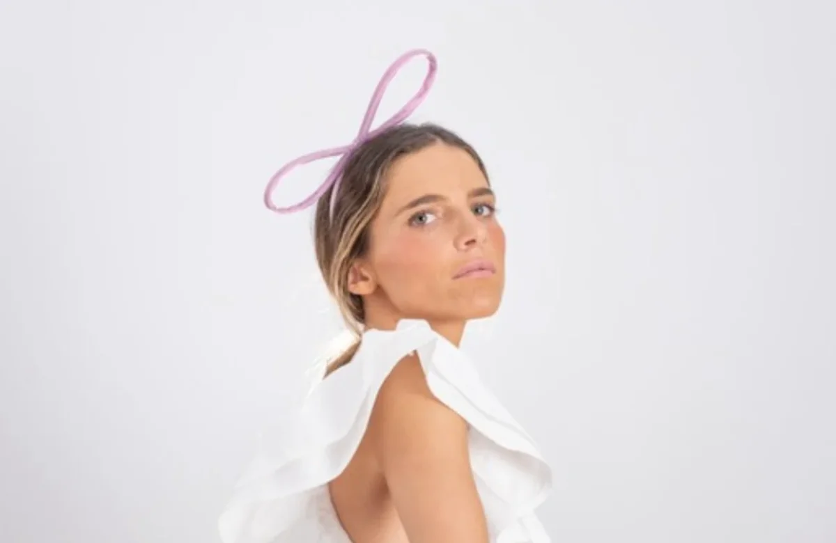 Diadema Infinito rosa - Imagen 2