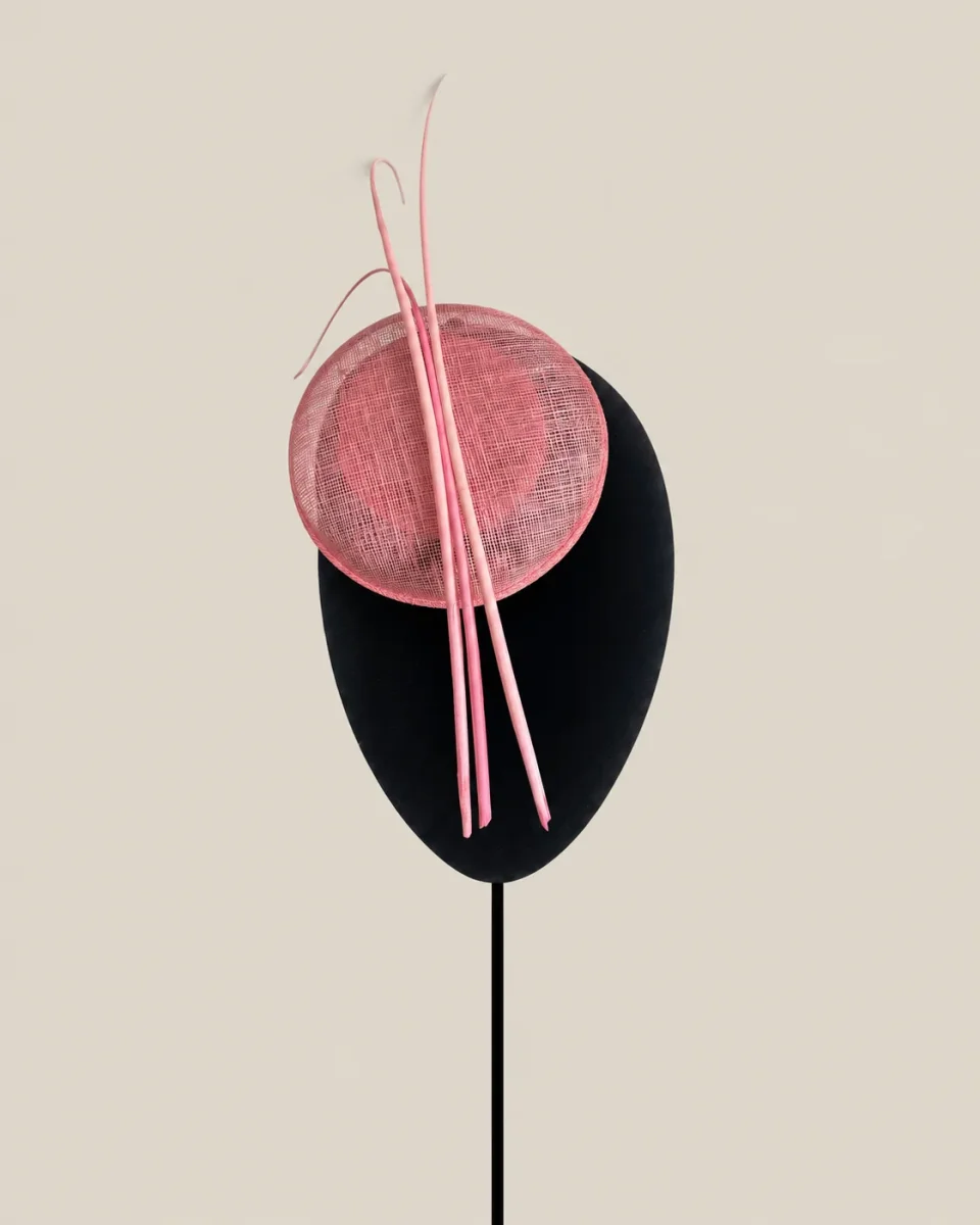 Tocado Mel rosa - Imagen 4