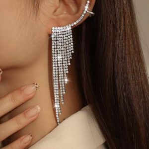 Earcuff Flecos Brillo