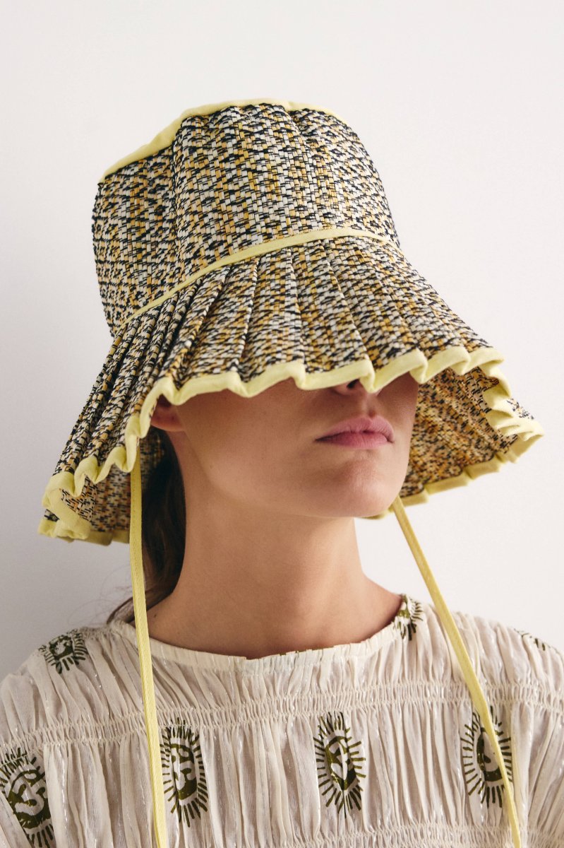 Sombrero Paraguas amarillo