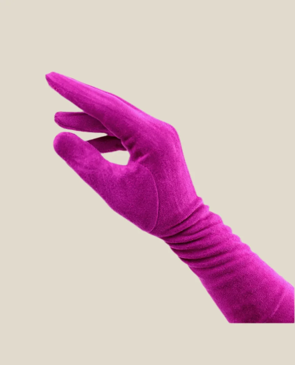 Guantes largos Fucsia - Imagen 2