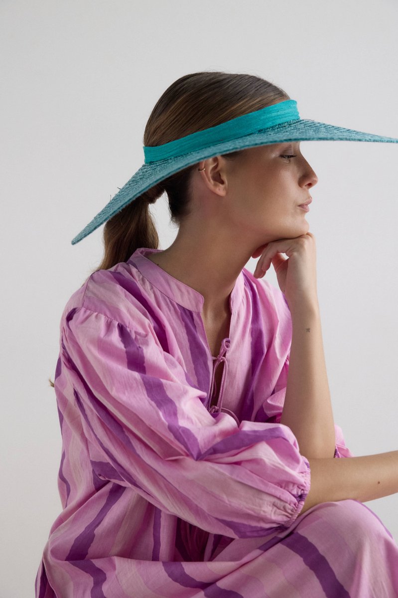 Sombrero Ala aguamarina - Imagen 5