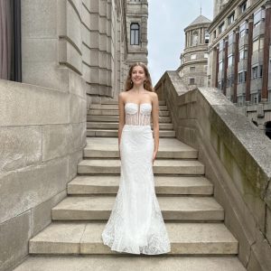 Vestido Encaje Sirena Novia