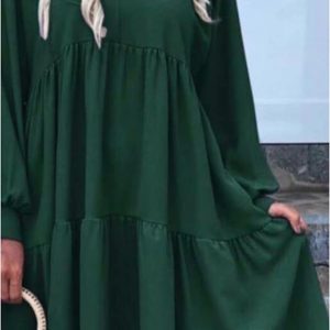 Vestido mujer boho volantes