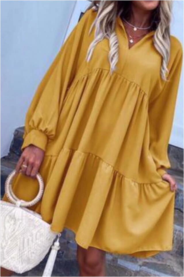 Vestido mujer boho volantes - Imagen 3