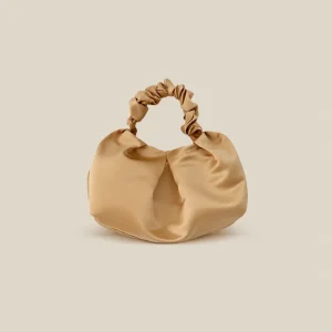 Bolso Plié dorado