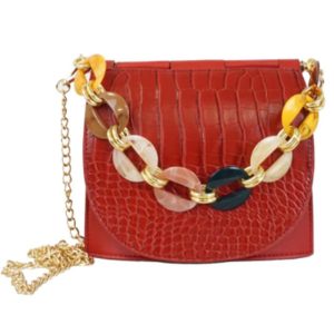 BOLSO MUJER BANDOLERA CON ASA MULTICOLOR