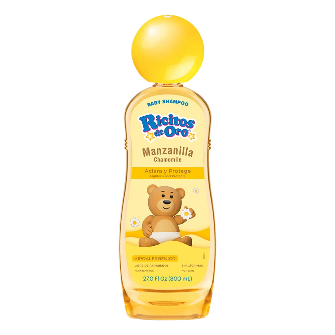 Ricitos de Oro Shampoo Manzanilla (Chamomile) – 800 ml - Imagen 2