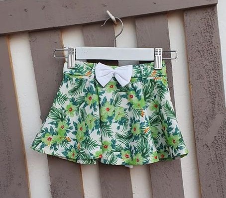 FALDA NIÑA ESTAMPADA