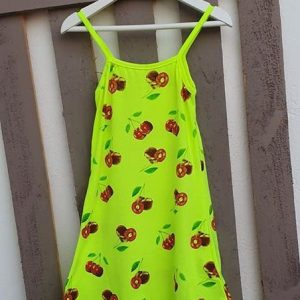 VESTIDO NIÑA CEREZAS