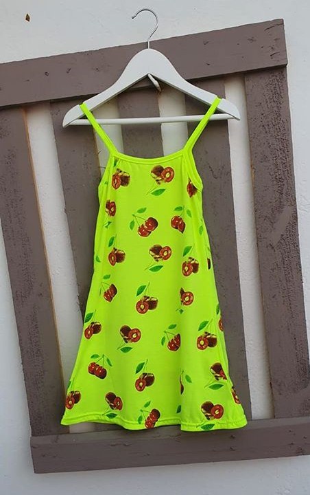 VESTIDO NIÑA CEREZAS - Imagen 2