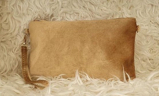 Bolso cartera mujer terciopelo - Imagen 6