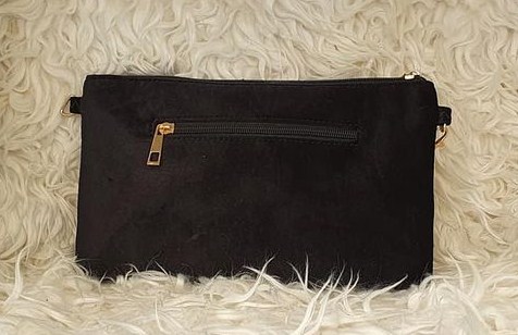 Bolso cartera mujer terciopelo - Imagen 5