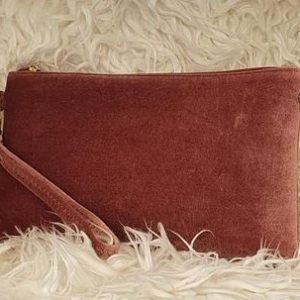 Bolso cartera mujer terciopelo