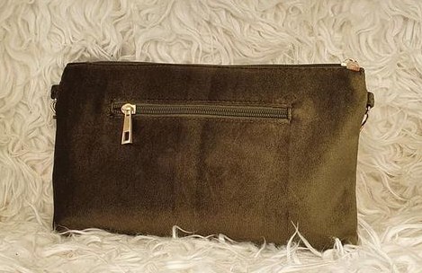 Bolso cartera mujer terciopelo - Imagen 9