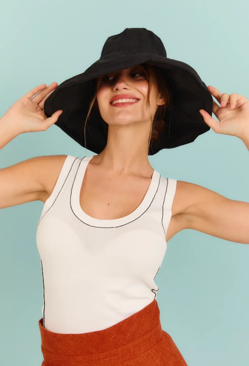 Gorro Fisher negro