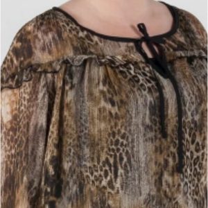 Blusa mujer punto estampada