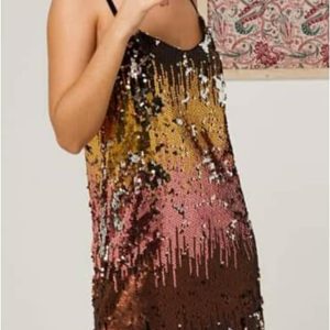 Vestido mujer lentejuelas colores
