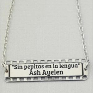 Gargantilla FOTOGRAMA personalizado de Plata de ley