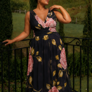 Vestido Analía Estampado Curvy