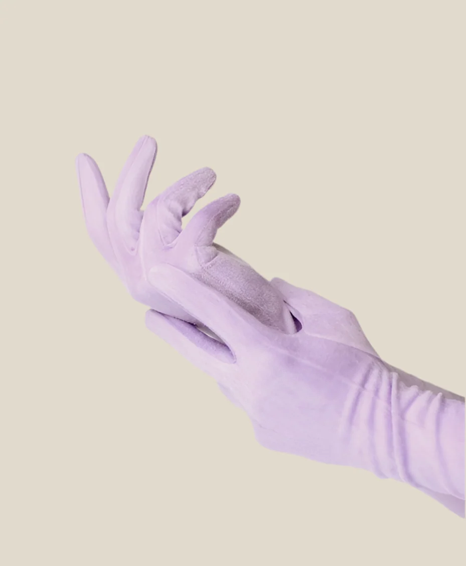 Guantes largos Lila - Imagen 2