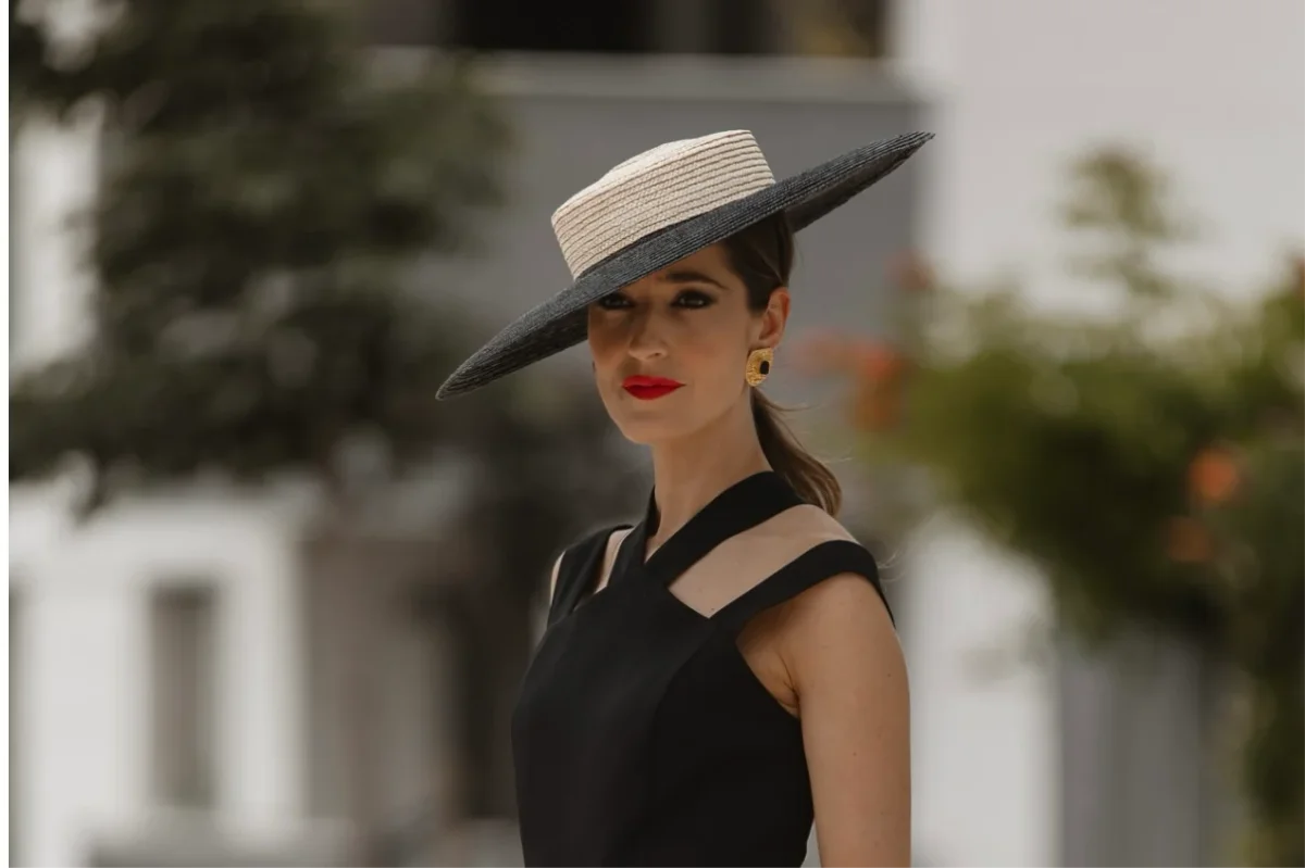 Canotier Cruz negra y blanca - Imagen 3