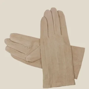 Guantes cortos Beige