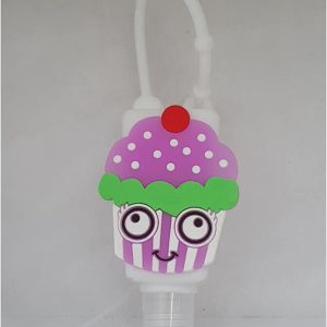 PORTA GEL INFANTIL HELADO CON CEREZA