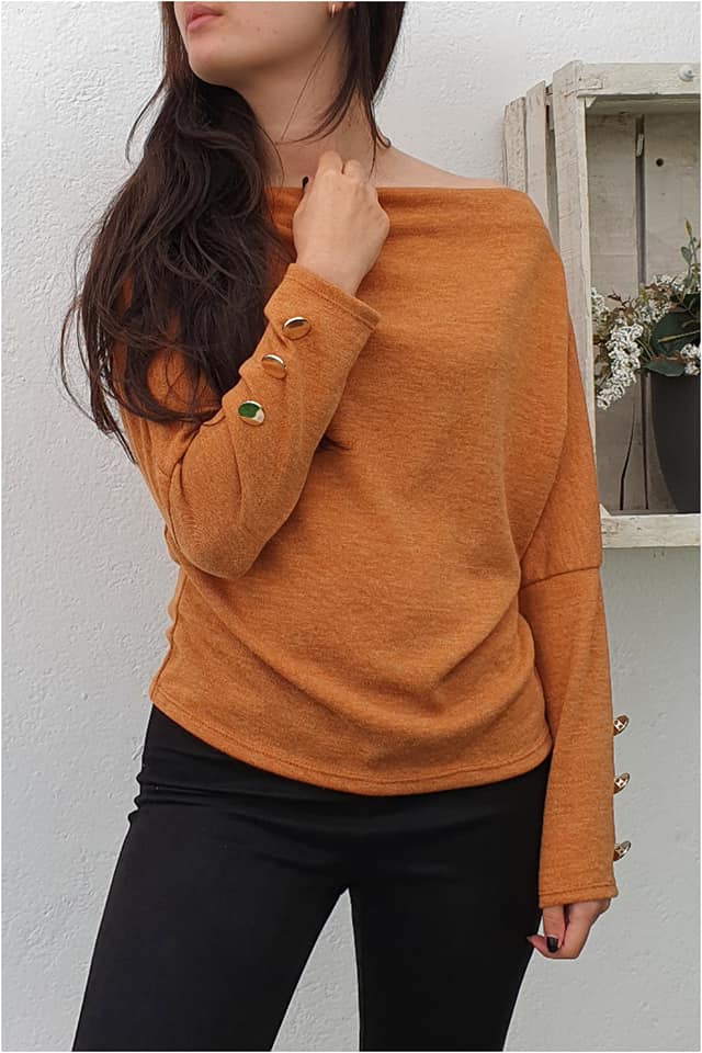 Jersey botones mujer - Imagen 2