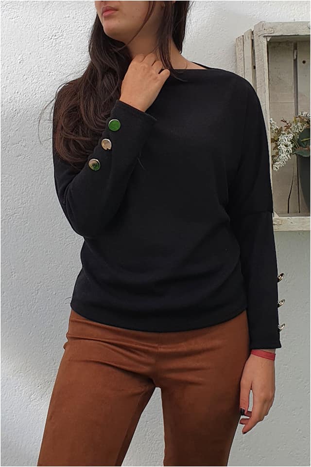 Jersey botones mujer - Imagen 3