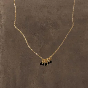 Colgante Cinquillo negro