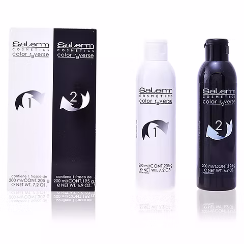 Salerm Cosmetics Color Reverse – Step 1 + Step 2 Removedor profesional de coloración artificial sin decolorar el cabello - Imagen 2