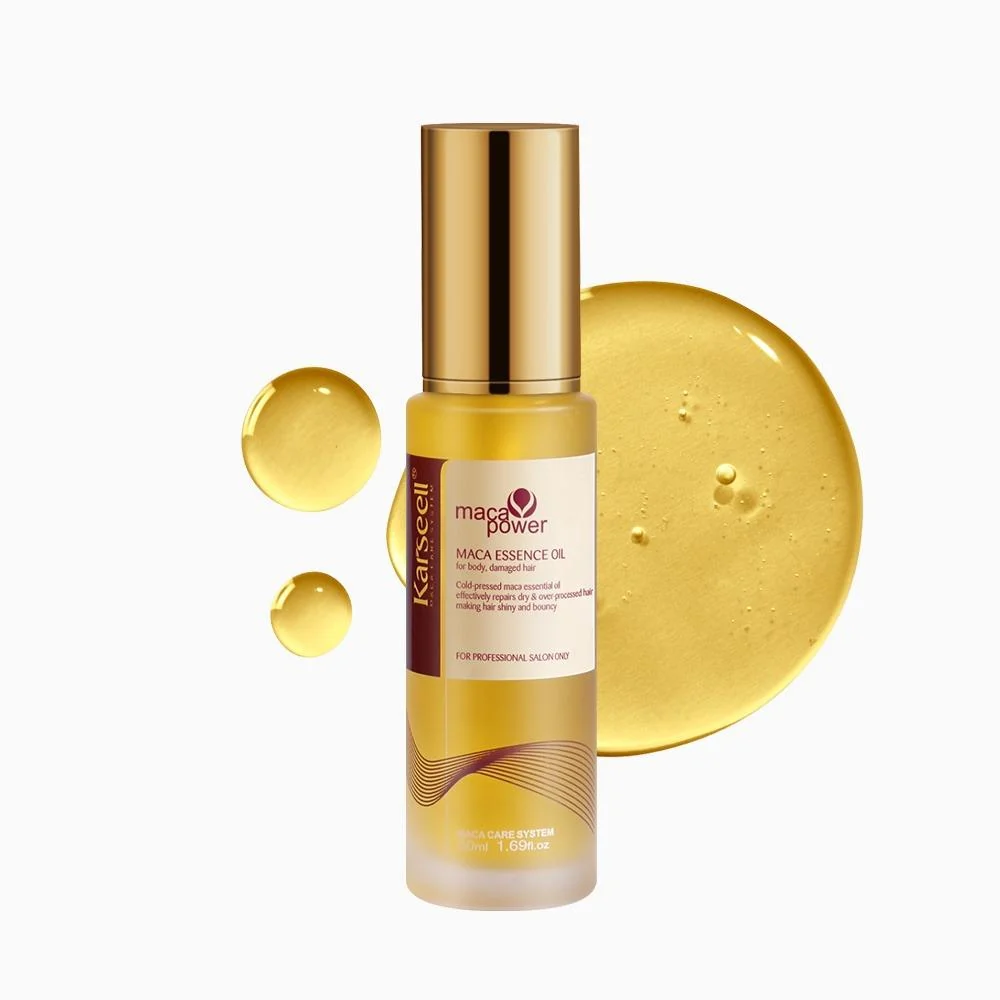 Karseell Maca Care System Maca Power Maca Essence Oil – 50 ml | Aceite Capilar Nutritivo y Reparador - Imagen 3
