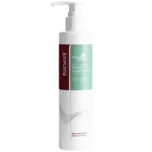 Karseell Protein Leave-In Cream – 200 ml Crema reparadora sin enjuague para hidratación, suavidad y control del frizz