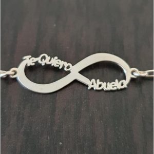 PULSERA INFINITO TE QUIERO ABUELA