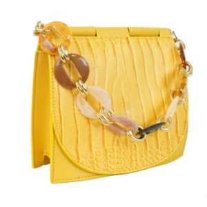 BOLSO MUJER BANDOLERA AMARILLO