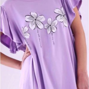 Blusa mujer estampada talla grande