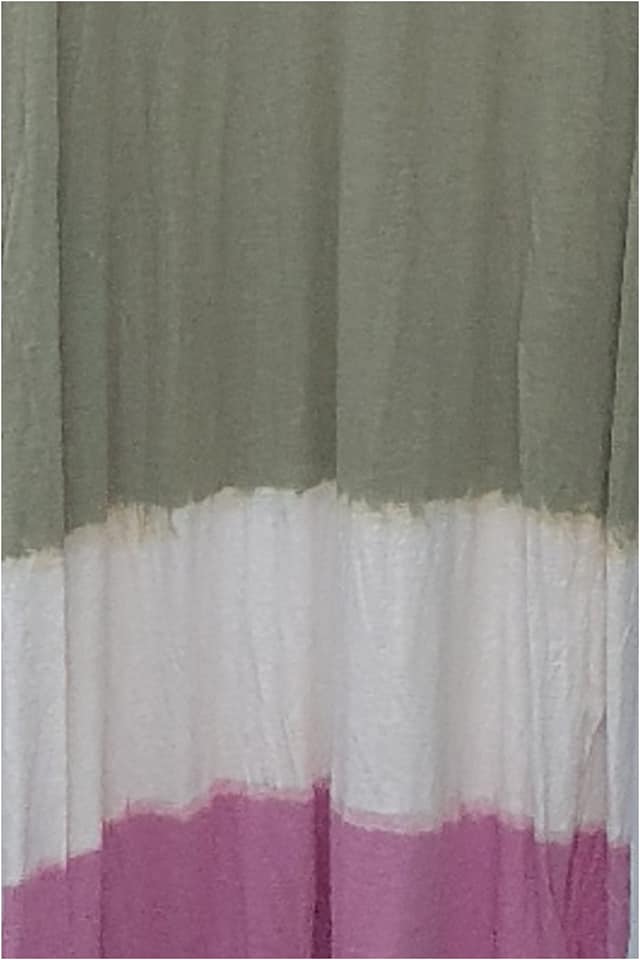 Vestido bohemio mujer tricolor - Imagen 4
