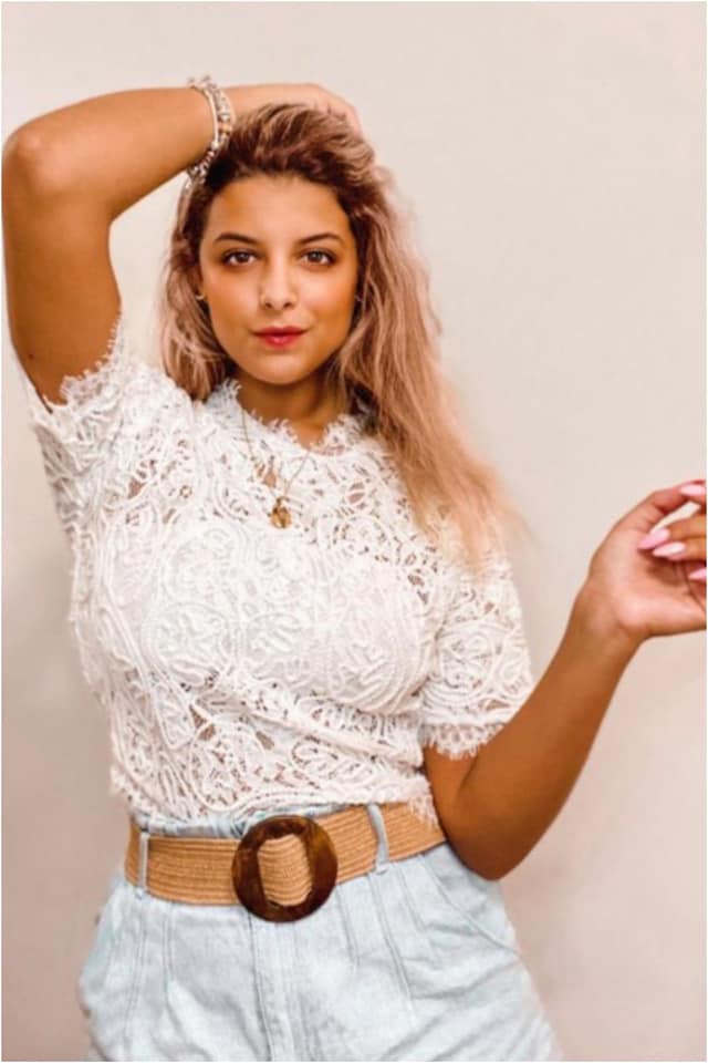 Blusa mujer encaje