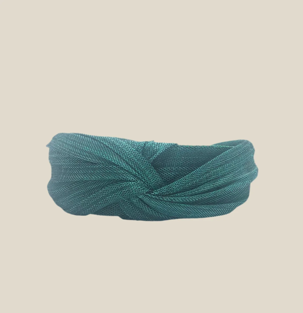 Diadema Baronesa aguamarina oscuro