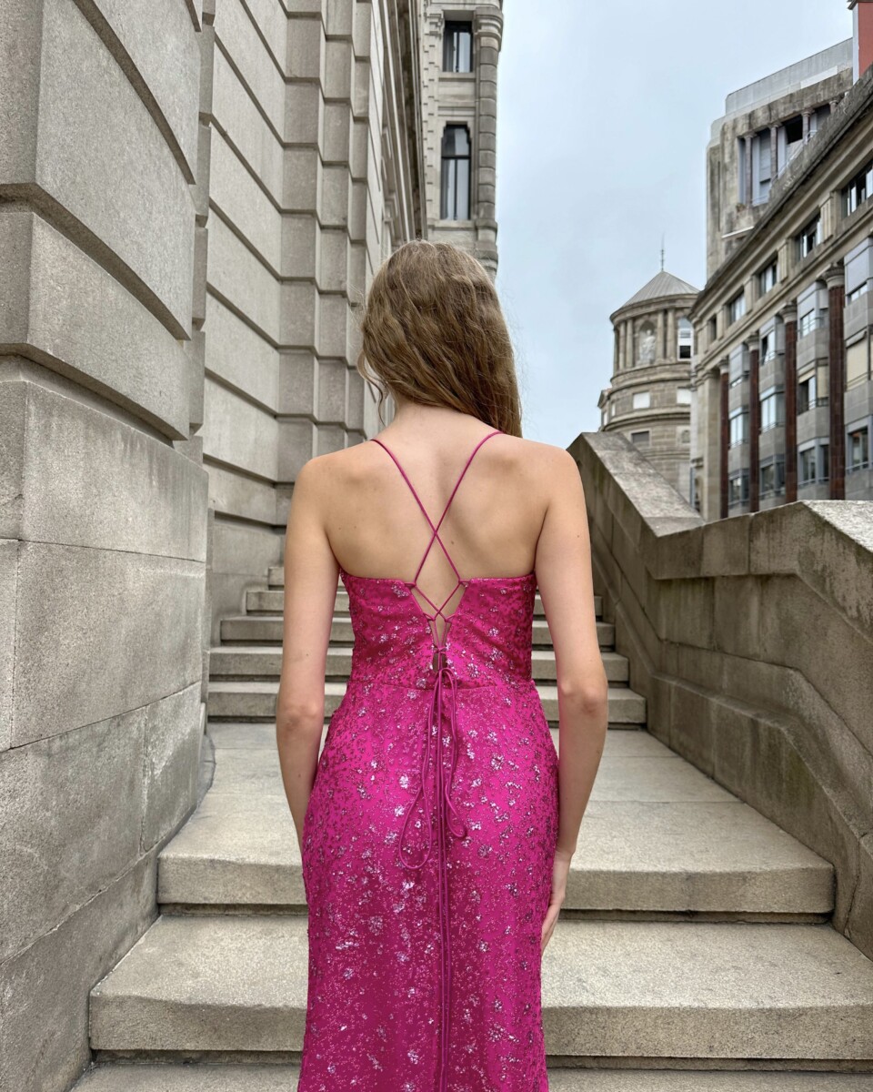 Vestido Corsé Purpurina - Imagen 3