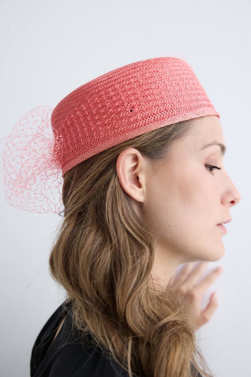 Casquete Amelia coral - Imagen 4