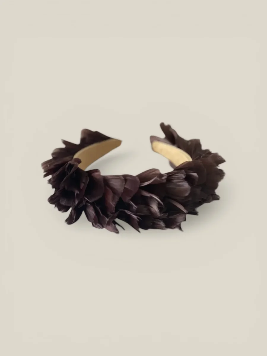 Diadema Periquita chocolate - Imagen 5